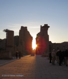 Sun Aligns With Entrance to Karnak