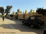 Approaching the Coptic Church and Mosque