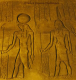Horus and Amun at Kom Ombo