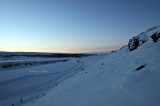 Gullfoss,  Snowy Expanse