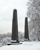 Obelisks at Mount Auburn