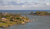 Lighthouse view to Jupiter Inlet