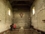 St .Cedds  Chapel  interior.