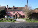 A  pink  house.