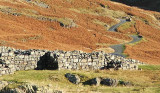 Roman fort on the Hardknott Pass