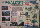 The  Wealdway  Path  Display  Board.