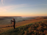 View  to  Cuckmere  Haven,  at  dawn.