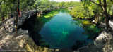 Eden Cenote from above