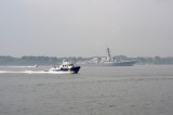 USS ROOSEVELT (DDG 80) & NYPD Launch