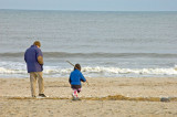 The Long Branch Beach In Winter