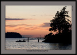 Sunset From Pender Island....
