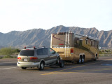 Our coach Near Yuma Az Jan. 2008