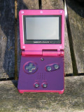 Gameboy Advance SP - metallic purple