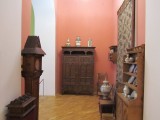 the furniture collection includes Hutsul and Zakopane design motifs...