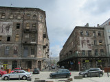 on Prozna street, an architectural memorial to the city's Jewish past