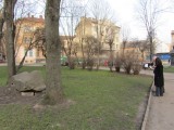 and the old rynok square marks another former synagogue site...