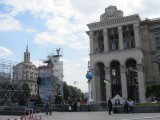 walking around the big square