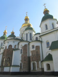 the cathedral dates from the 11th c.; mosaics and frescoes inside are original