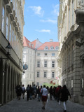 heading for Judenplatz...