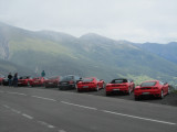 at Schoeneck we encounter a herd of Ferraris!