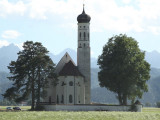 on the road again, approaching Hohenschwangau