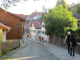 walking down toward the river Lech