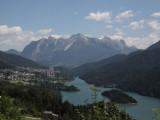 ...or vistas: here, the Lago di Pieve di Cadore
