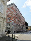 passing the national library on the way to the city museum