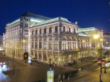 speaking of music: the opera house at night