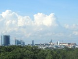 a view back toward old town