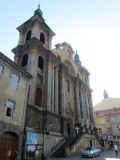 a late baroque Franciscan church