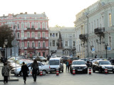 the harbor end of Katerynynska street