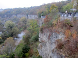 the deep Smotrych gorge makes for amazing vistas