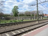 now we're taking the light rail north to the Obuda area...