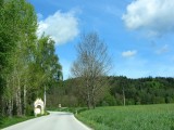 heading north from Cesky Krumlov...