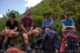 Water break - Janine, Roy, Aaron and Dave