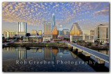 Austin skyline in the Evening