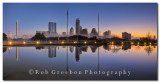 Austin Skyline on a foggy morning