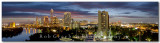 Panorama - Austin Skyline at dusk