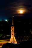 Rathausturm im Mondlicht