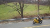 Riding down Rt 62