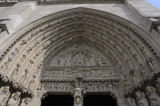 Entrance, Notre Dame cathedral, Paris
