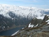 view from Skafonnfjellet: Kjsnesfjorden