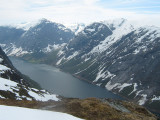 view from Skafonnfjellet: Kjsnesfjorden