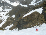 in the Dalsnibba couloir