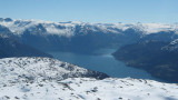 Hardangerfjorden - view from Grim