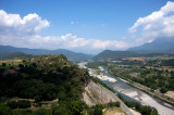 Vista desde la torre (río Cinca)