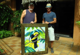 Charles and I posing with painting copy.jpg