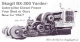 1947 Skagit BX300 Slackline Yarder