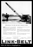 1922 Link-Belt Ad Crawler Crane